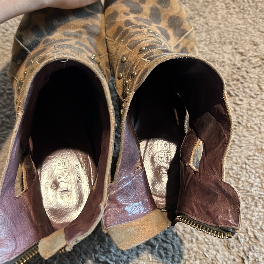 Leopard LB booties - Picture 8 of 9